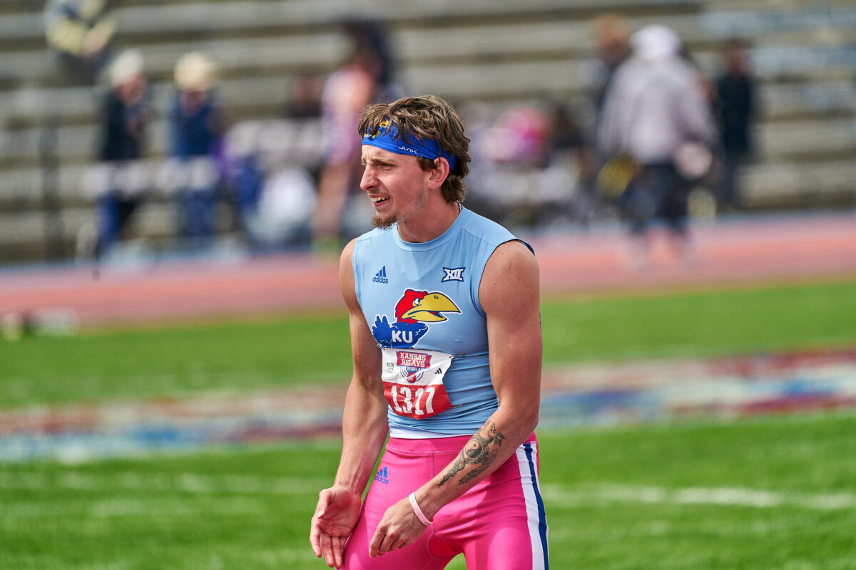 Photo Gallery Wideranging KU track and field action on Kansas Relays